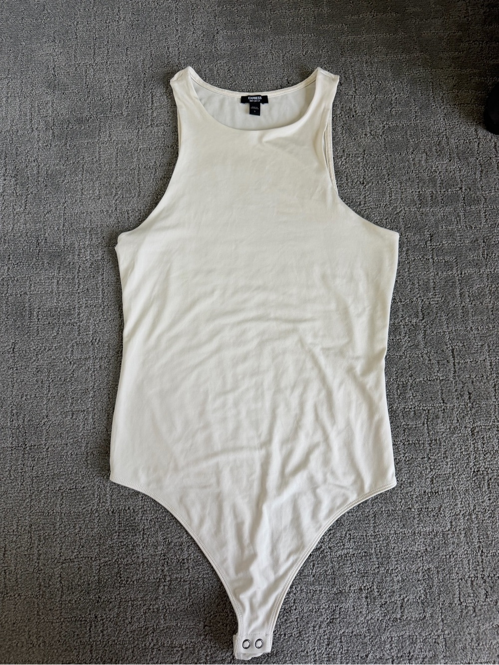 Express Ivory Body Contour Bodysuit
